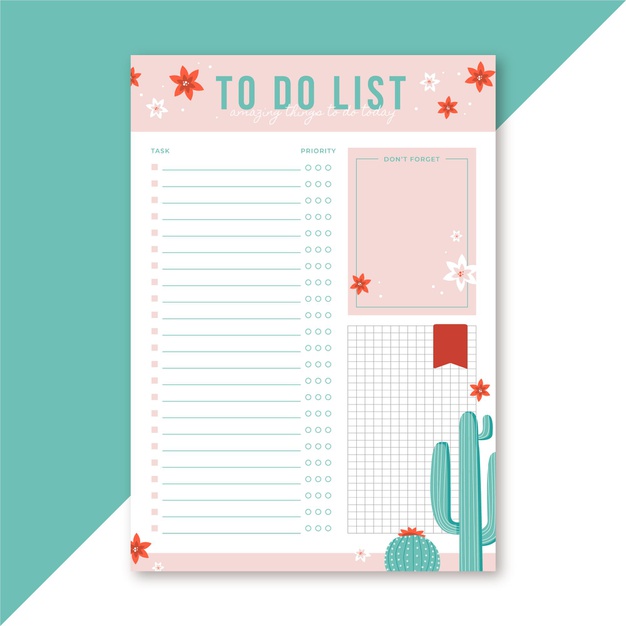 to do list